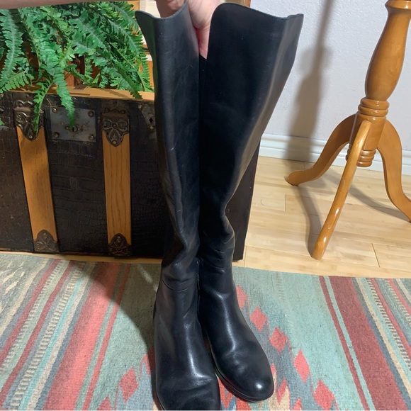 Corse Como leather knee high boots - Picture 3 of 10